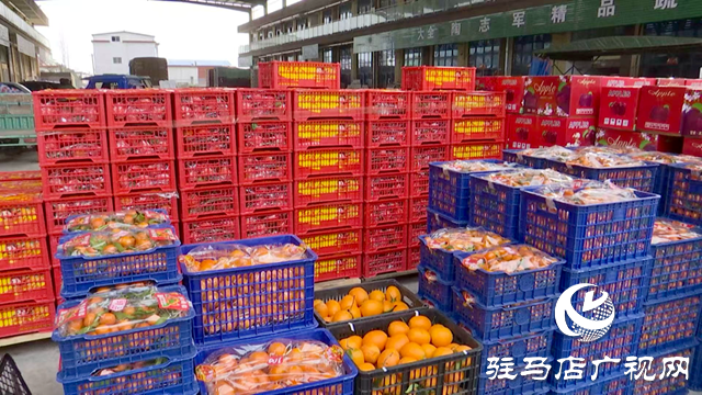 正阳县 临近春节 农贸市场备货足 粮油仓储服务稳人心